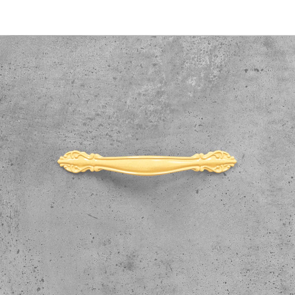 Salontafel 02X50X40 Cm Bewerkt Hout Betongrijs