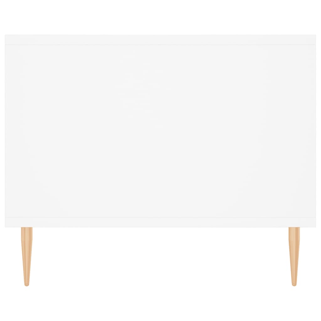 Salontafel 102x50x40 cm bewerkt hout wit