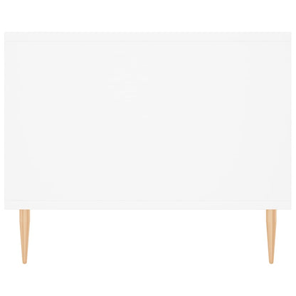 Salontafel 102x50x40 cm bewerkt hout wit