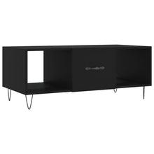 Salontafel 02X50X40 Cm Bewerkt Hout Zwart