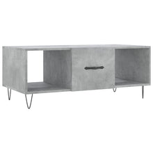 Salontafel 02X50X40 Cm Bewerkt Hout Betongrijs