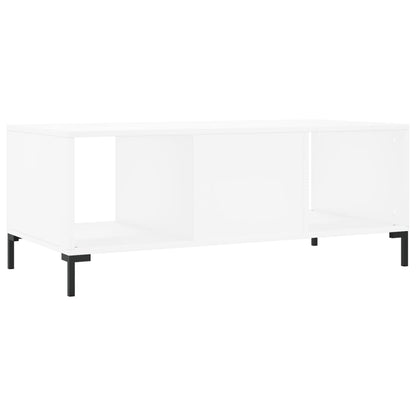 Salontafel 02X50X40 Cm Bewerkt Hout Wit