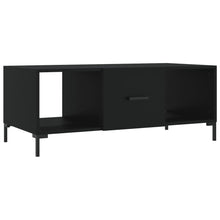 Salontafel 02X50X40 Cm Bewerkt Hout Zwart