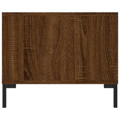Salontafel 102x50x40 cm bewerkt hout bruin eikenkleur