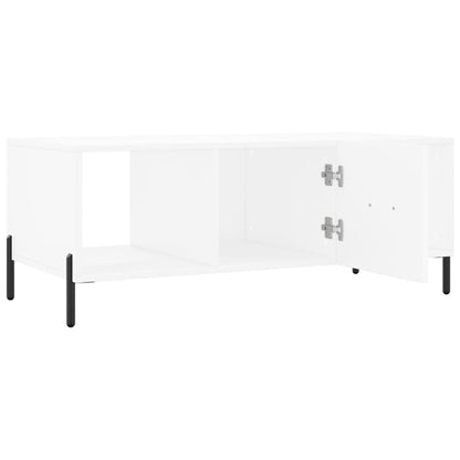 Salontafel 02X50X40 Cm Bewerkt Hout Wit