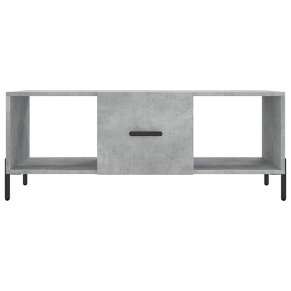 Salontafel 02X50X40 Cm Bewerkt Hout Betongrijs