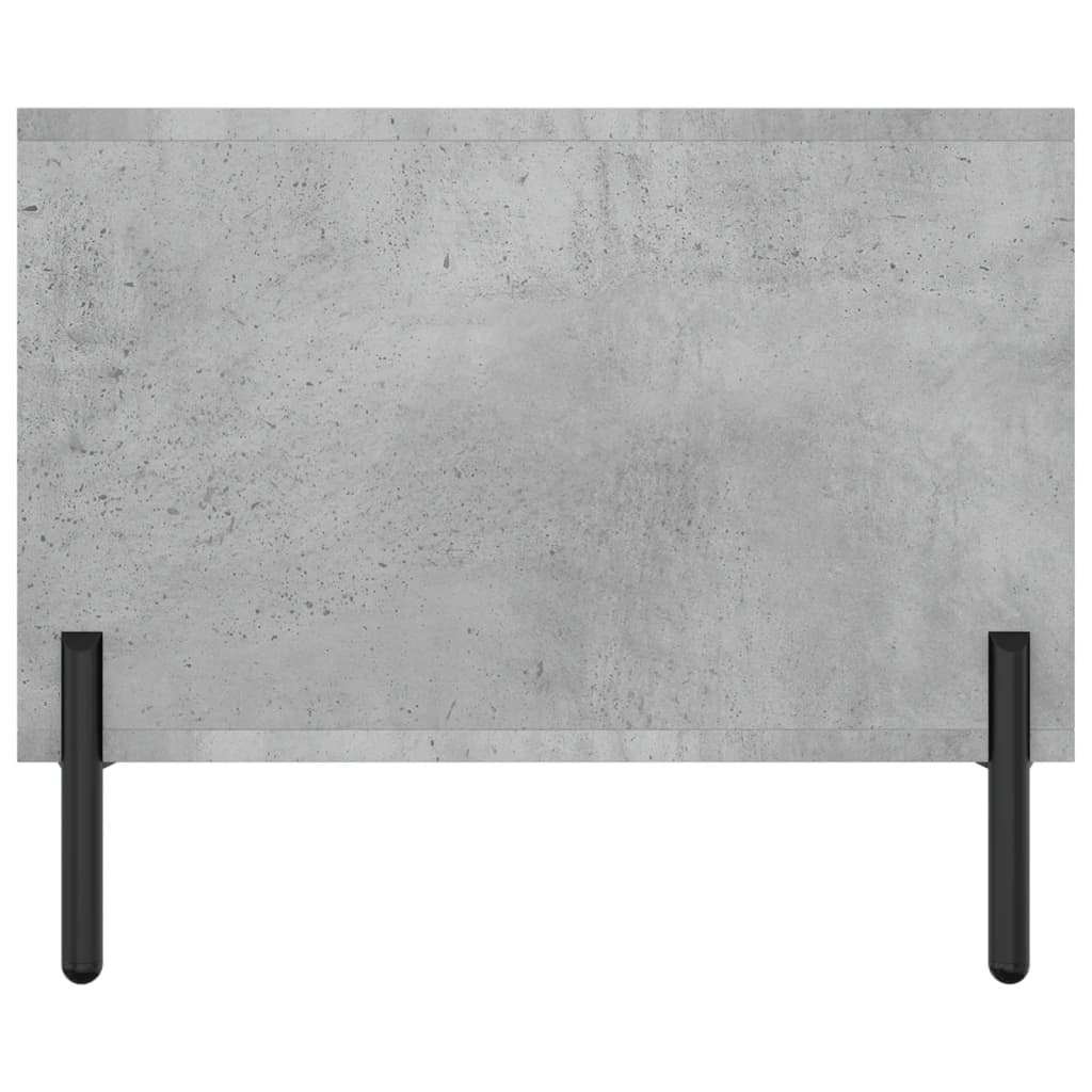 Salontafel 02X50X40 Cm Bewerkt Hout Betongrijs