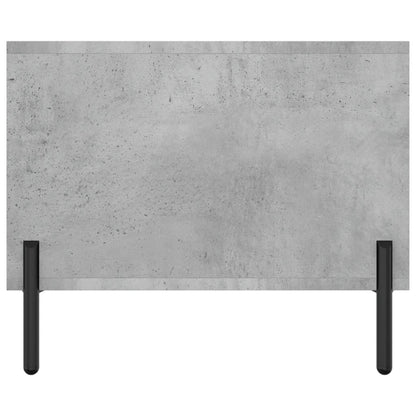 Salontafel 02X50X40 Cm Bewerkt Hout Betongrijs