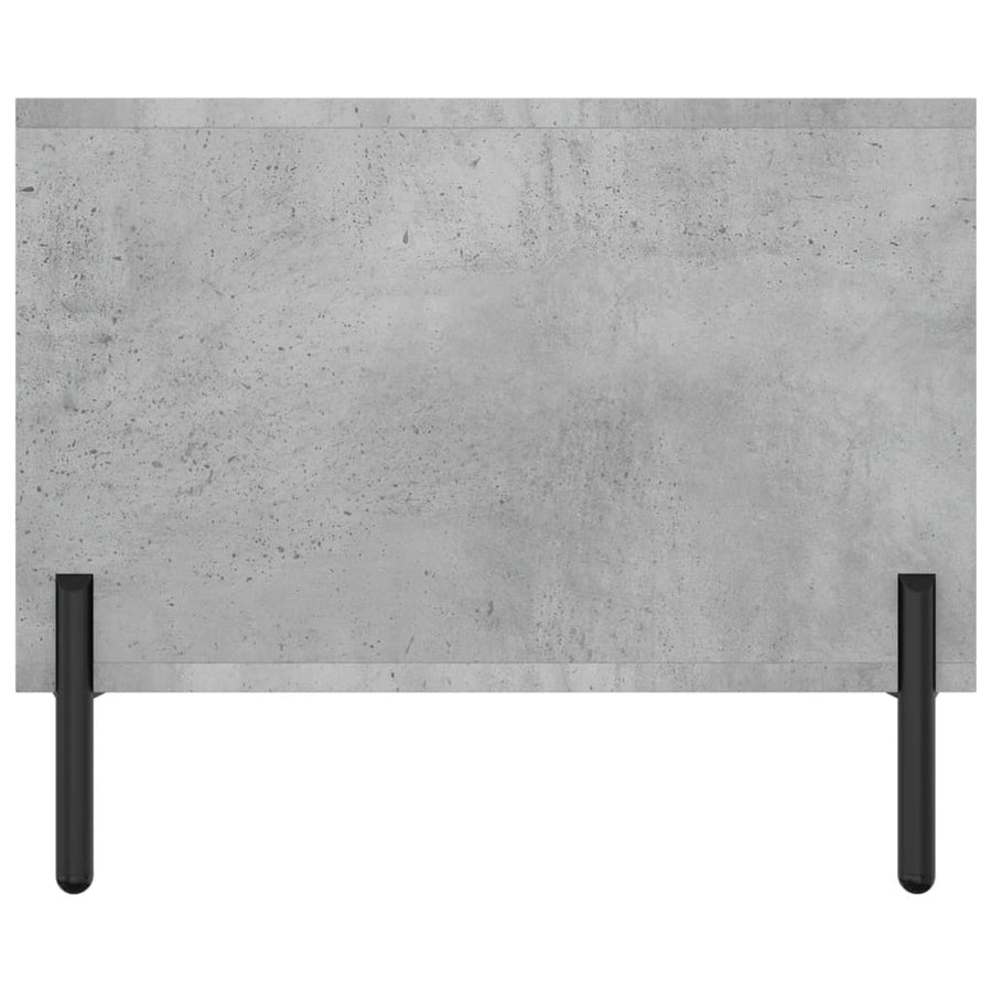 Salontafel 02X50X40 Cm Bewerkt Hout Betongrijs