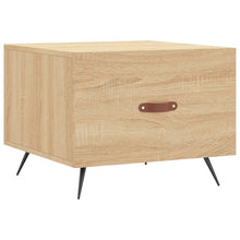 Salontafel 50X50X35 Cm Bewerkt Hout Kleurig 1 Sonoma eiken