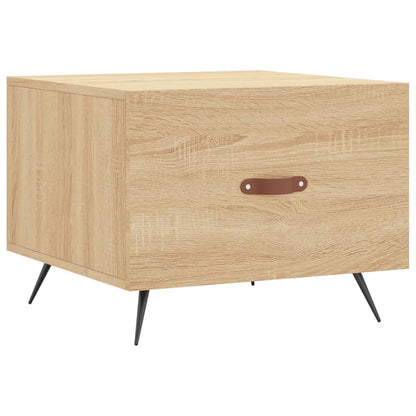 Salontafels 50X50X40 Cm Bewerkt Hout Kleurig 2 Sonoma eiken