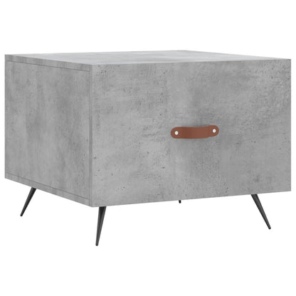 Salontafels 50X50X40 Cm Bewerkt Hout 2 Betongrijs