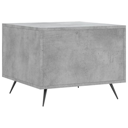 Salontafels 50X50X40 Cm Bewerkt Hout 2 Betongrijs