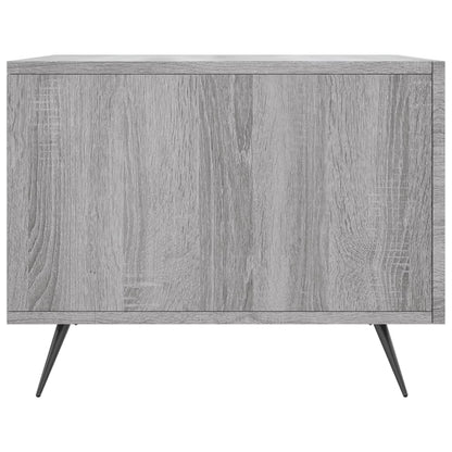 Salontafels 50X50X40 Cm Bewerkt Hout Eiken 2 Grijs sonoma