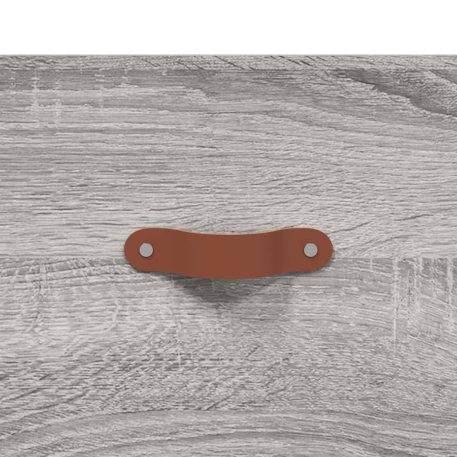 Salontafels 50X50X40 Cm Bewerkt Hout Eiken 2 Grijs sonoma