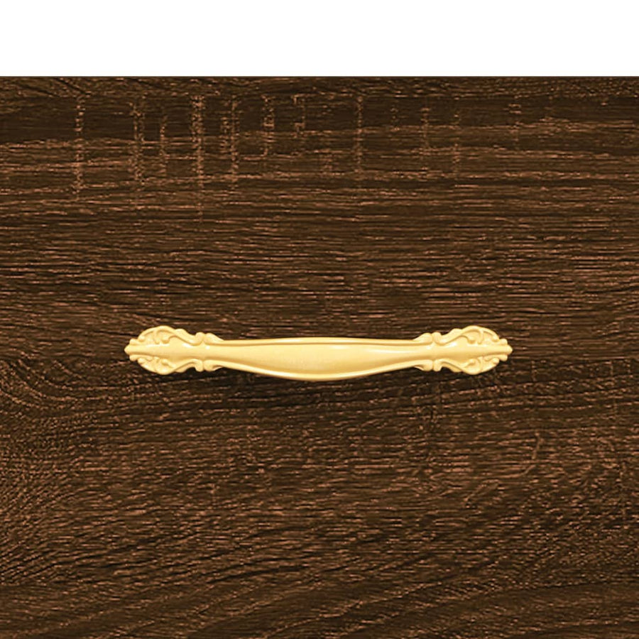 Salontafel 50X50X40 Cm Bewerkt Hout Bruin Eikenkleur 1 Bruineiken