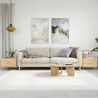 Coffee tables 2 pcs 50x50x40 cm engineered wood Sonoma oak colour