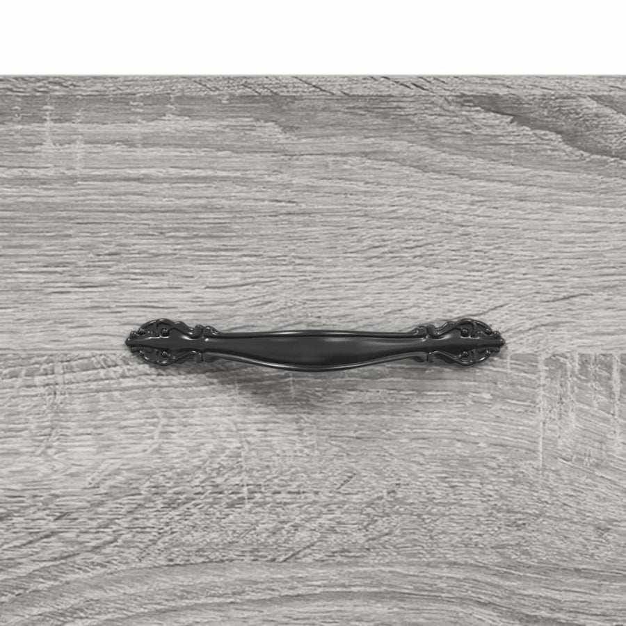 Salontafels 50X50X40 Cm Bewerkt Hout Eiken 2 Grijs sonoma
