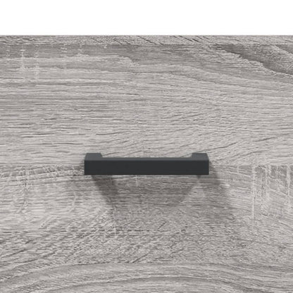 Salontafels 50X50X40 Cm Bewerkt Hout Eiken 2 Grijs sonoma
