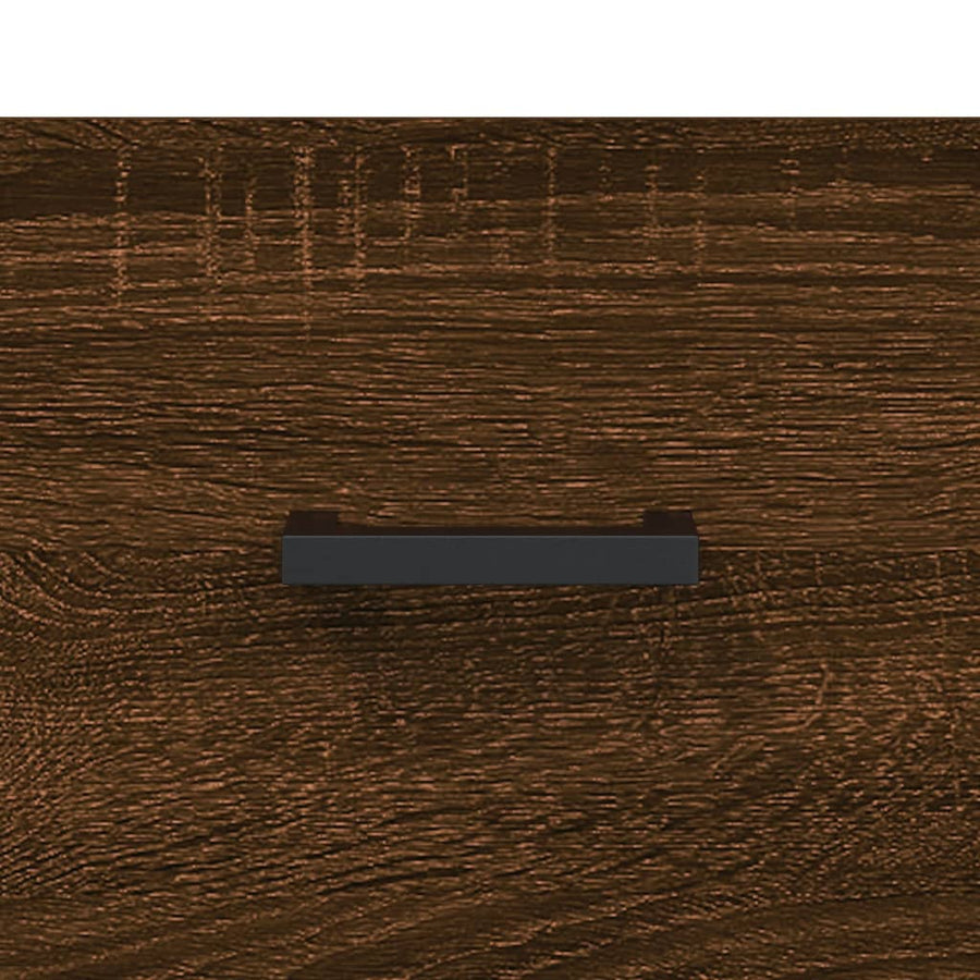 Salontafels 50X50X40 Cm Bewerkt Hout 2 bruin eikenkleur