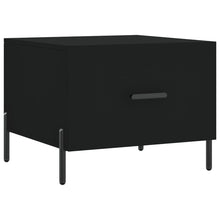 Salontafel 50X50X40 Cm Bewerkt Hout 1 Zwart
