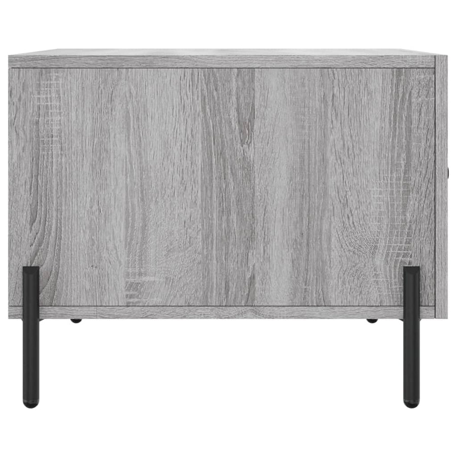 Salontafels 50X50X40 Cm Bewerkt Hout Eiken 2 Grijs sonoma