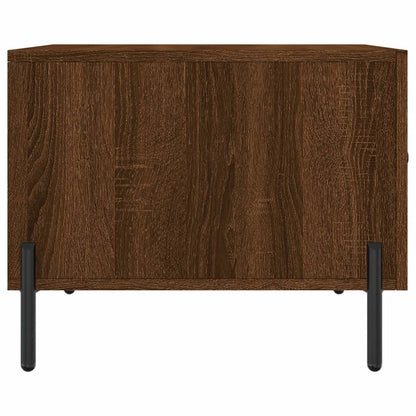 Salontafel 50X50X40 Cm Bewerkt Hout Bruin Eikenkleur 1 Bruineiken