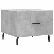 Salontafel 50X50X40 Cm Bewerkt Hout 1 Betongrijs
