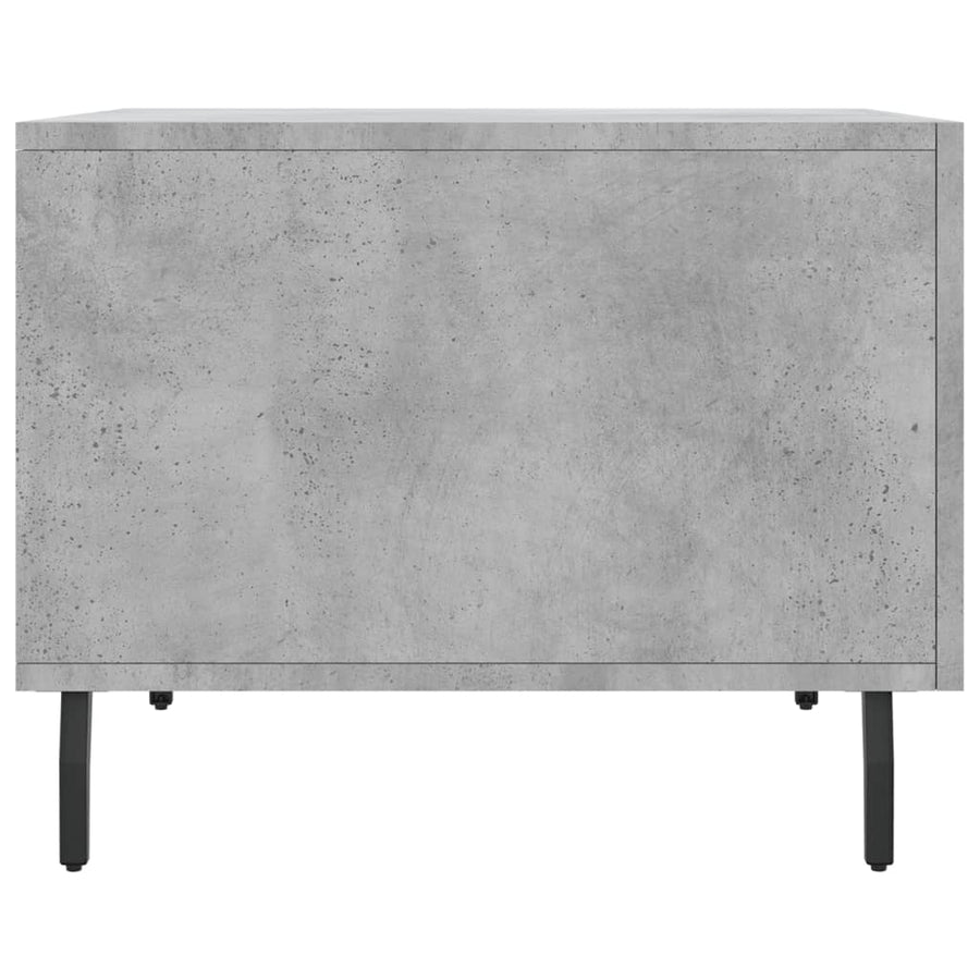 Salontafel 50X50X40 Cm Bewerkt Hout 1 Betongrijs