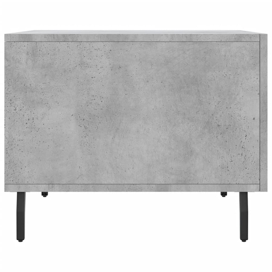 Salontafels 50X50X40 Cm Bewerkt Hout 2 Betongrijs