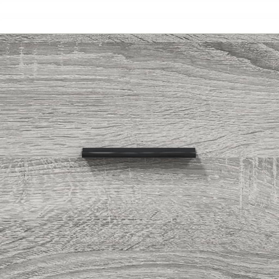 Salontafel 50X50X40 Cm Bewerkt Hout Eiken 1 Grijs sonoma