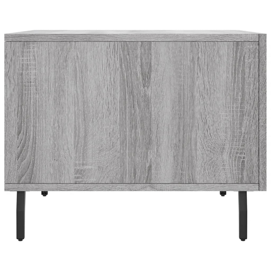Salontafels 50X50X40 Cm Bewerkt Hout Eiken 2 Grijs sonoma