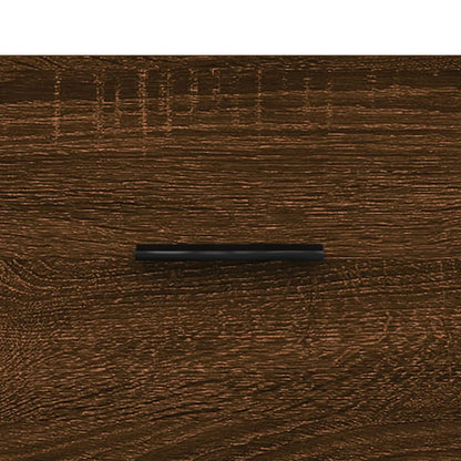 Salontafels 50X50X40 Cm Bewerkt Hout 2 bruin eikenkleur