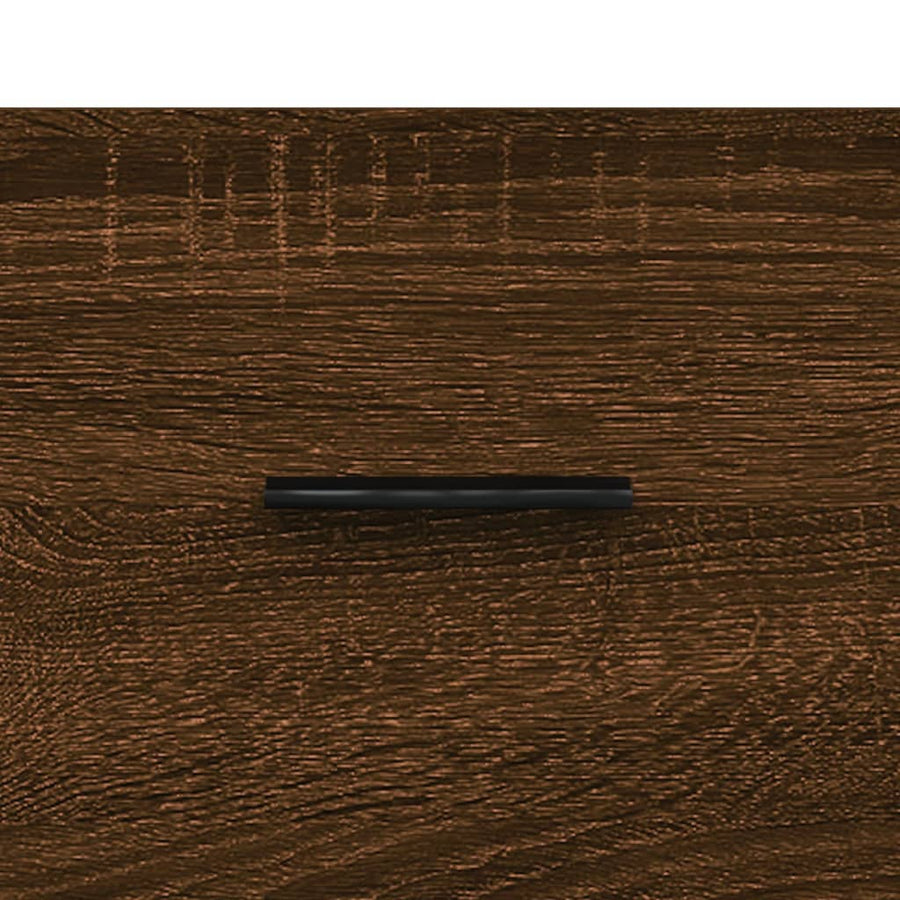 Salontafels 50X50X40 Cm Bewerkt Hout 2 bruin eikenkleur