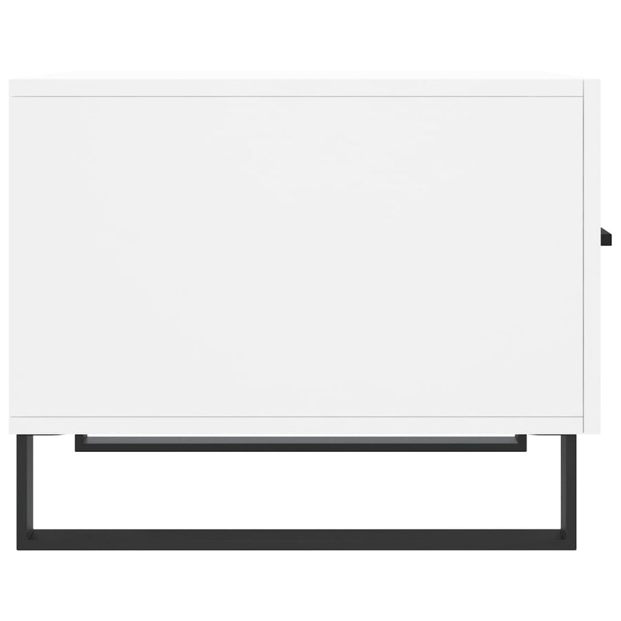 Salontafels 50X50X40 Cm Bewerkt Hout 2 Wit