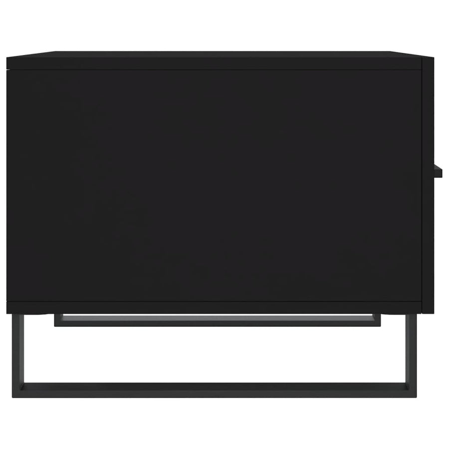 Salontafels 50X50X40 Cm Bewerkt Hout 2 Zwart