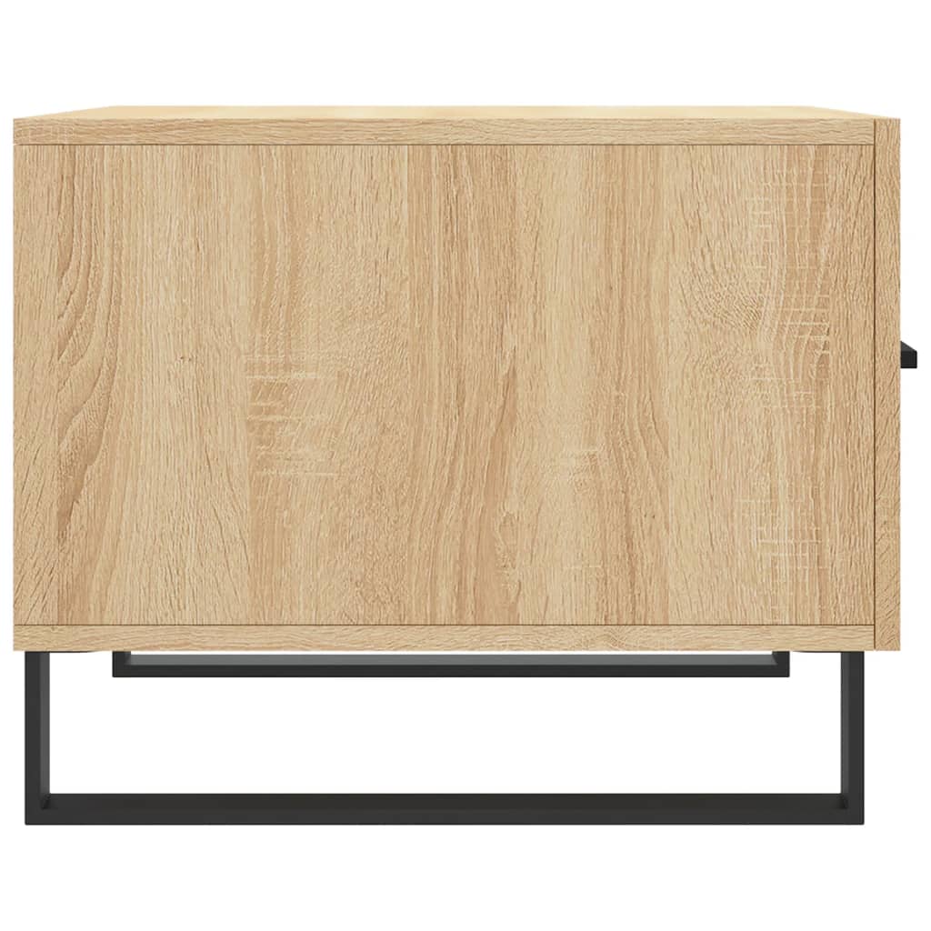 Salontafels 50X50X40 Cm Bewerkt Hout Kleurig 2 Sonoma eiken