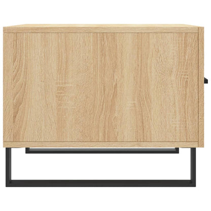 Salontafels 50X50X40 Cm Bewerkt Hout Kleurig 2 Sonoma eiken