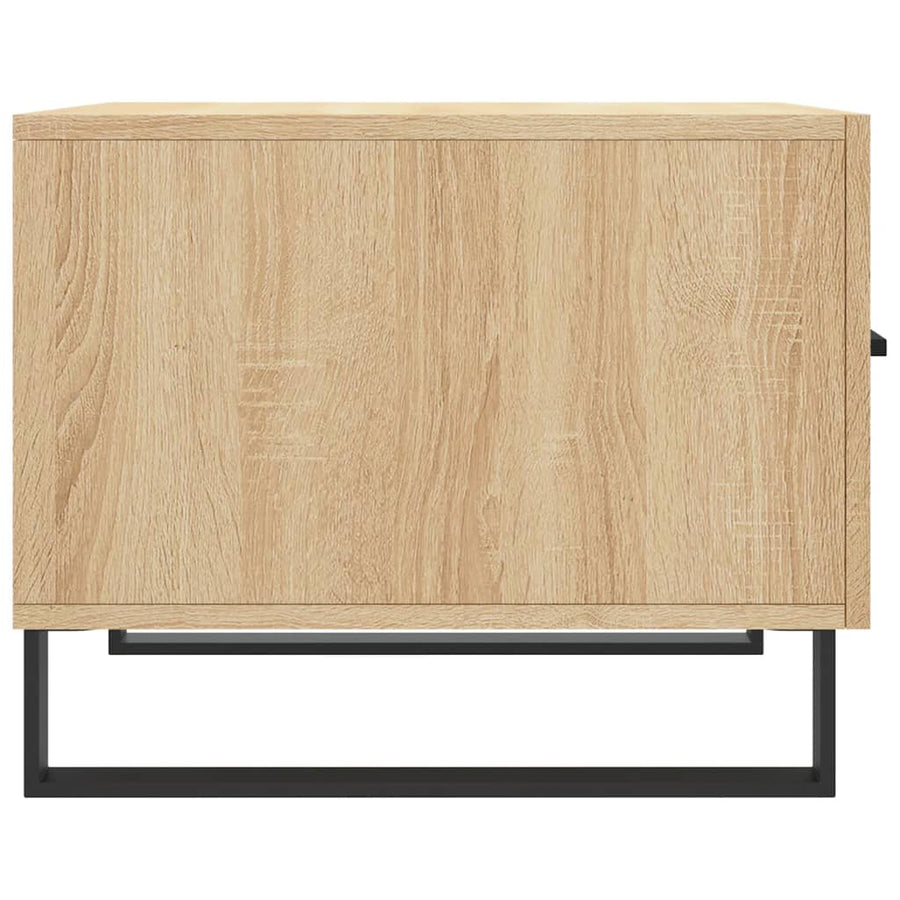 Salontafels 50X50X40 Cm Bewerkt Hout Kleurig 2 Sonoma eiken