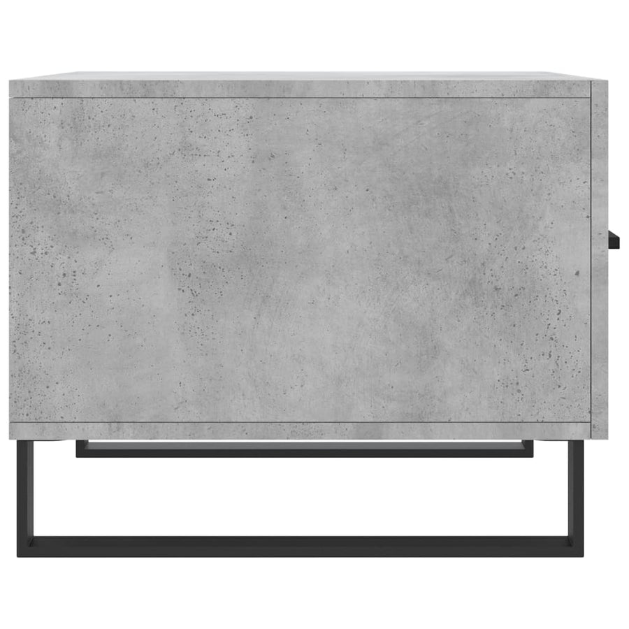 Salontafels 50X50X40 Cm Bewerkt Hout 2 Betongrijs
