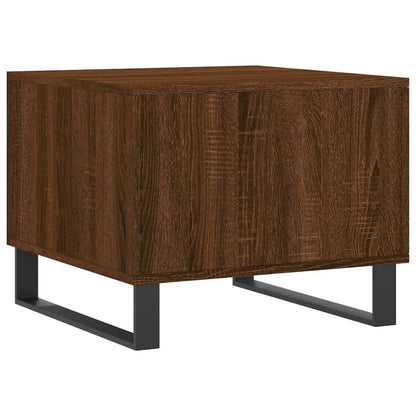 Salontafel 50X50X40 Cm Bewerkt Hout Bruin Eikenkleur 1 Bruineiken