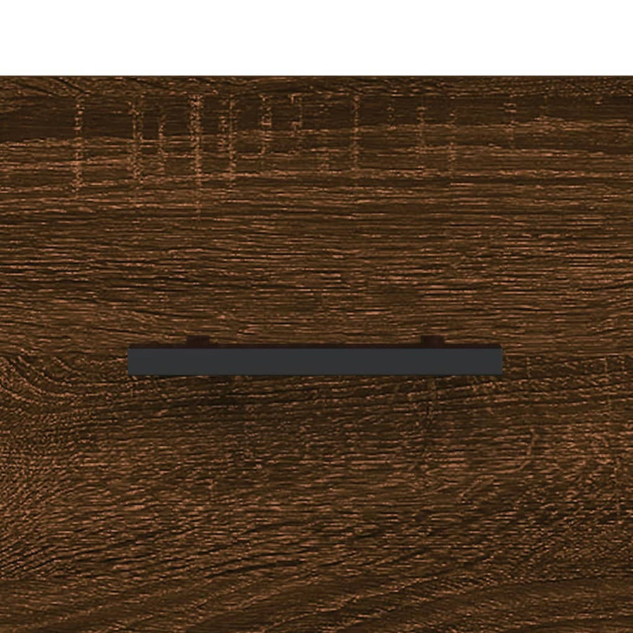 Salontafels 50X50X40 Cm Bewerkt Hout 2 bruin eikenkleur