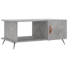 Salontafel 90X50X40 Cm Bewerkt Hout Betongrijs