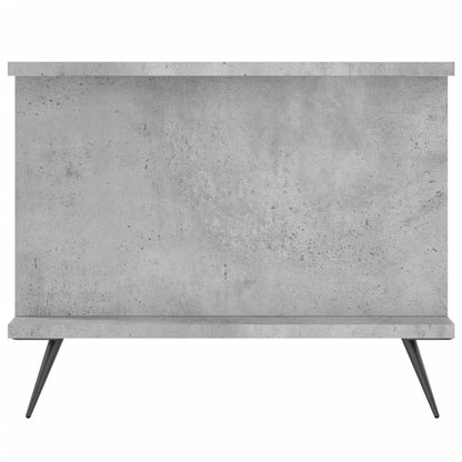 Salontafel 90X50X40 Cm Bewerkt Hout Betongrijs