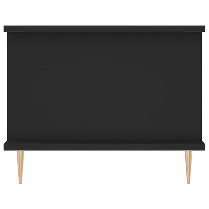 Salontafel 90X50X40 Cm Bewerkt Hout Zwart