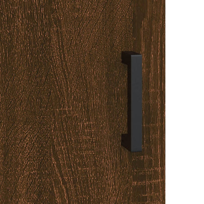 Salontafel 90X50X40 Cm Bewerkt Hout Bruin Eikenkleur Bruineiken