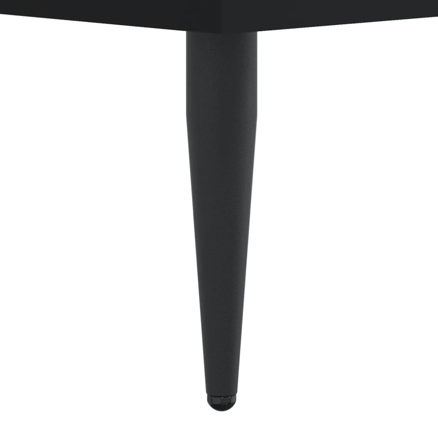 Schoenenkast 60X35X105 Cm Bewerkt Hout Zwart