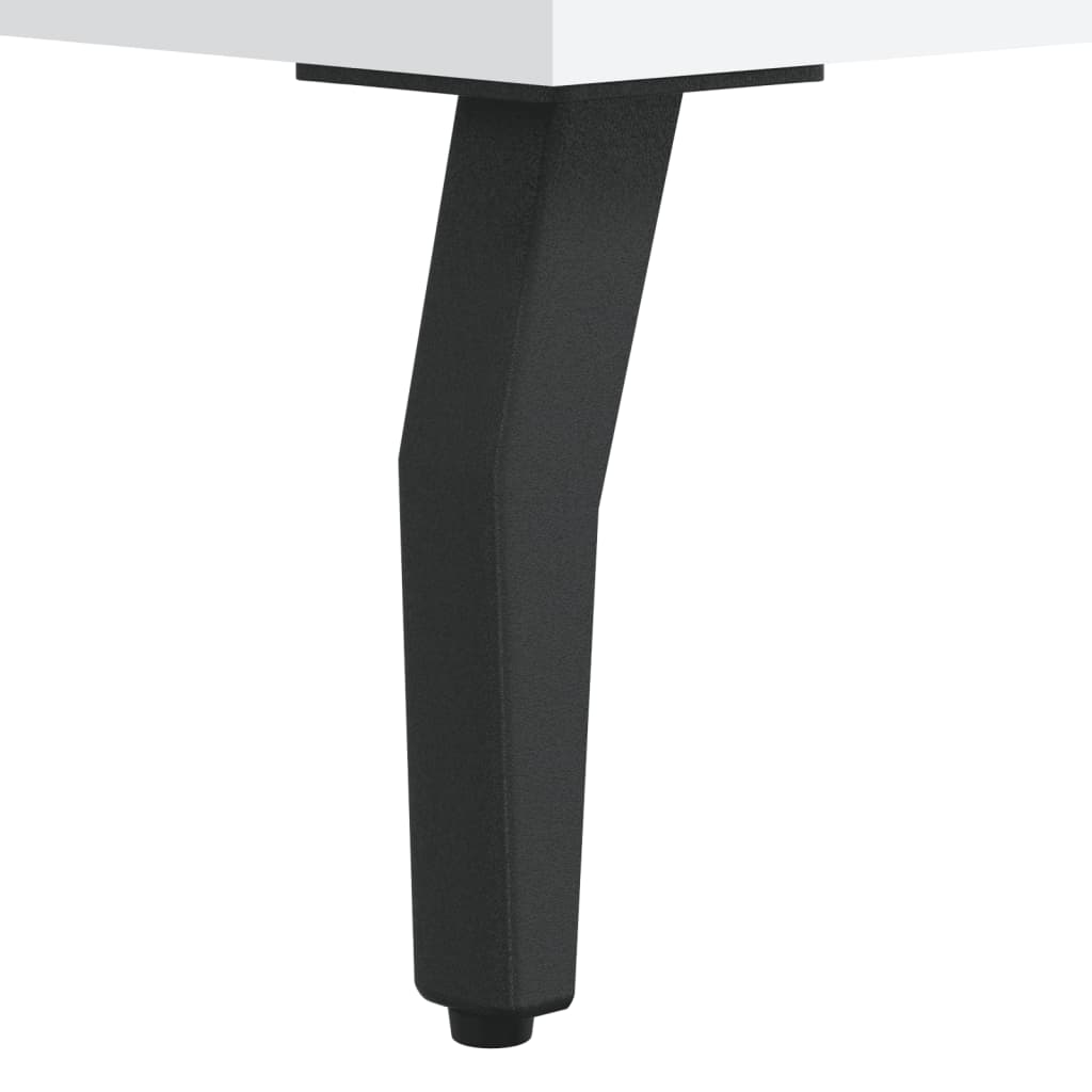 Hoge Kast 69,5X31X115 Cm Bewerkt Hout Wit