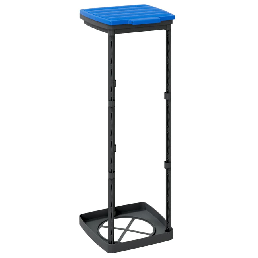 Vuilniszakhouders 2 St 120 L Pp Zwart En Blauw