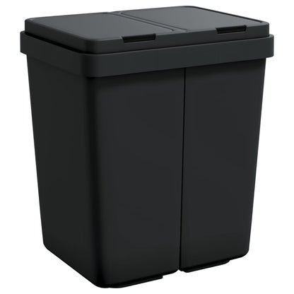 Dubbele Vuilnisbak 2X25 L Kleurig